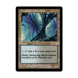 WOTC MtG Odyssey Darkwater Catacombs (R) EX - Image 1