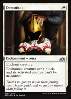 Demotion - Near Mint MTG Guilds of Ravnica - Image 1