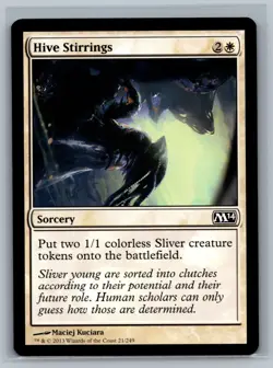 Magic MTG Magic 2014 4x Hive Stirrings #21/249 TCG CCG M14 Playset - Image 1