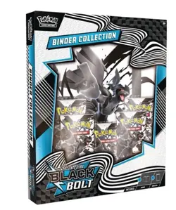 Pokemon TCG Scarlet & Violet Black Bolt Binder Collection New & Sealed Inhand - Image 1