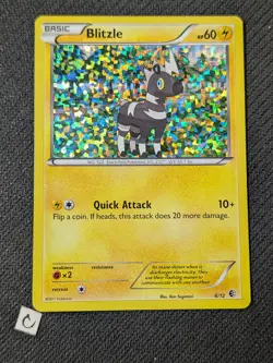 Blitzle 6/12 - McDonalds Promo Holo Pokemon TCG LP - Image 1