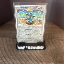 Bronzor Reverse Holo 144/197 Common Obsidian Flames Pokemon 2023 - Image 1