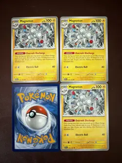 4x Magneton 059/191 x4 - Surging Sparks - Pokemon TCG - Playset - Image 1