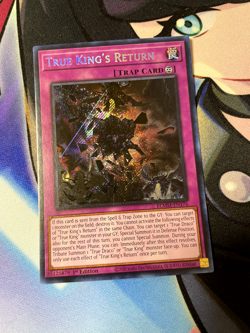 True King's Return BLMM-EN176 SECRET RARE - Near Mint 1st Edition - YUGIOH - Image 1