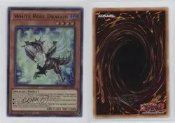 White Rose Dragon Ultra Rare 1st Ed. YuGiOh Legendary Duelists: Season 2 11n6 - Image 3