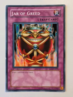 Jar of Greed - SD3-EN029 1st Edition - YuGiOh-LP - Image 1