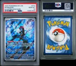 PSA 10 Munkidori 072/064 - 2024 Pokemon Shrouded Fable - Illustration Rare - Image 2