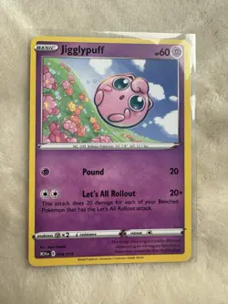 Mcdonalds M24 JigglyPuff 004/015 Non - Holo Pokemon Card M/NM (2025 Card) - Image 1