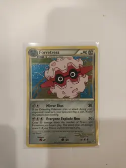 Forretress 3/90 Holo Rare Undaunted HGSS Pokemon Card - Image 2