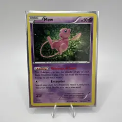 Pokemon Mew TCG Fates Collide Holo Card 29/124 Rare - Image 1