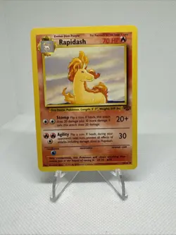 Rapidash 44/64 Uncommon Jungle Pokemon Card LP - Image 1