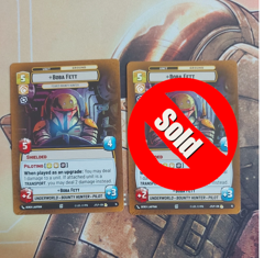 Star Wars Unlimited Jump to Lightspeed OP Weekly Play Promo Card Boba Fett 15 - Image 1