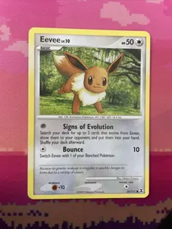 Pokemon Card Eevee Rising Rivals Common 59/111 Near Mint - Image 1