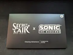 SEALED 💫 MTG Secret Lair x Sonic the Hedgehog - Chasing Adventure ✨ Foil ✨ - Image 1