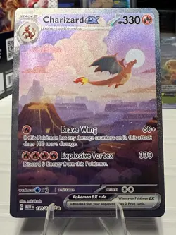 Pokemon TCG SV 151: Charizard ex 199/165 🔥 Special Illustration Rare - NM - Image 1