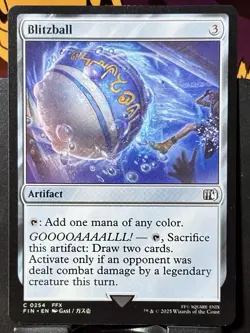Blitzball - Reg - MTG - Final Fantasy - FIN - 0254 - COMMON ~ NM - Image 3