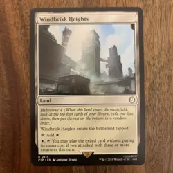 Windbrisk Heights ~ Commander: Fallout [ NearMint ] [ Magic MTG ] Rare Card - Image 1