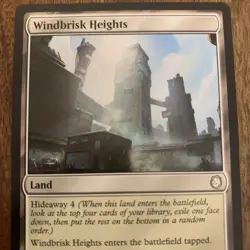 Windbrisk Heights ~ Commander: Fallout [ NearMint ] [ Magic MTG ] Rare Card - Image 2