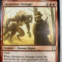 Mysterious Stranger ~ Commander: Fallout [ NearMint ] [ Magic MTG ] Rare Card - Image 2