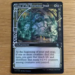 MTG Feast of the Victorious Dead Showcase FOIL March of the Machine: Aftermath - Image 1