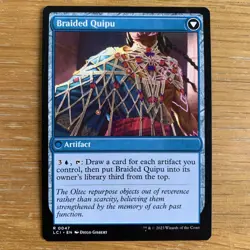 MTG Braided Net Braided Quipu [The Lost Caverns of Ixalan] Near Mint Rare - Image 5