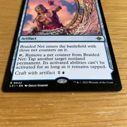 MTG Braided Net Braided Quipu [The Lost Caverns of Ixalan] Near Mint Rare - Image 3