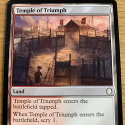 MTG Temple of Triumph [Fallout] Near Mint Magic The Gathering Rare Card - Image 2