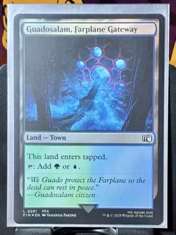 Guadosalam, Farplane Gateway - FOIL - MTG - FIN - 0281 - LAND ~ NM - Image 2
