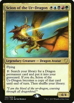 Scion of the Ur-Dragon ~ Commander 2017 [ Excellent ] [ Magic MTG ] - Image 1