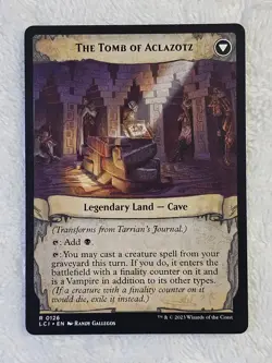 MTG Tarrian's Journal #126 The Lost Caverns of Ixalan Card Rare NM - Image 4