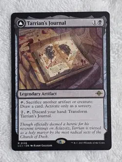 MTG Tarrian's Journal #126 The Lost Caverns of Ixalan Card Rare NM - Image 1