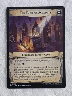 MTG Tarrian's Journal #126 The Lost Caverns of Ixalan Card Rare NM - Image 2