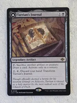 MTG Tarrian's Journal #126 The Lost Caverns of Ixalan Card Rare NM - Image 3