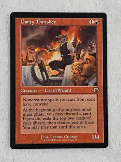 MTG Party Thrasher (Retro Frame) - Modern Horizons 3 #419 Card Rare NM - Image 1