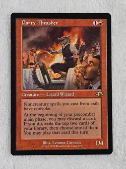 MTG Party Thrasher (Retro Frame) - Modern Horizons 3 #419 Card Rare NM - Image 2