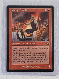 MTG Party Thrasher (Retro Frame) - Modern Horizons 3 #419 Card Rare NM - Image 5