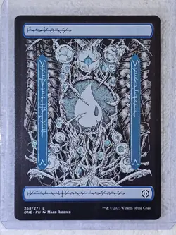 MTG Island #268 Full Art Phyrexia All Will Be One 2023 Magic Card Land NM - Image 5