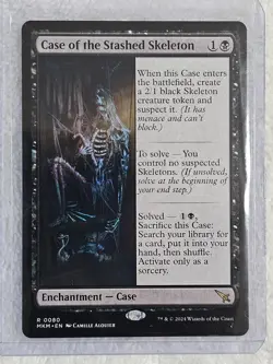MTG Case of the Stashed Skeleton #80 Murders at Karlov Manor Magic Card Rare NM - Image 5