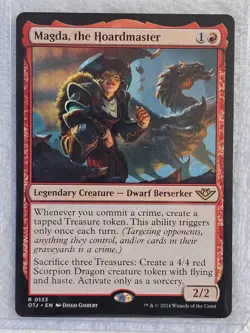 MTG Magda, the Hoardmaster Outlaws of Thunder Junction (OTJ) #133 Card Rare NM - Image 5