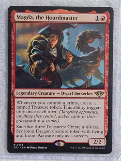MTG Magda, the Hoardmaster Outlaws of Thunder Junction (OTJ) #133 Card Rare NM - Image 4