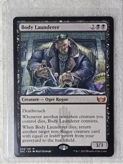 MTG Body Launderer #68 Streets of New Capenna Magic Gathering Card Mythic NM - Image 4