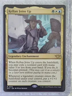 MTG Kellan Joins Up Outlaws of Thunder Junction (OTJ) #212 Magic Card Rare NM - Image 5