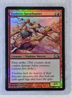 MTG Viashino Spearhunter FOIL #161 Magic 2010 (M10) Magic Card NM - Image 4
