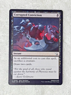 MTG Corrupted Conviction March of the Machine Magic Gathering Card #98 NM - Image 2
