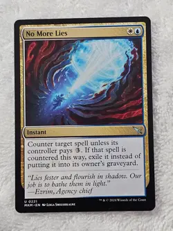 MTG No More Lies #221 Murders at Karlov Manor Magic Gathering Card U NM - Image 2