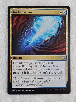 MTG No More Lies #221 Murders at Karlov Manor Magic Gathering Card U NM - Image 2