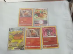 Pokemon TCG Charizard Lot Of 5 Cards. Radiant V GX Vstar POKEMON Go FULL ART - Image 1