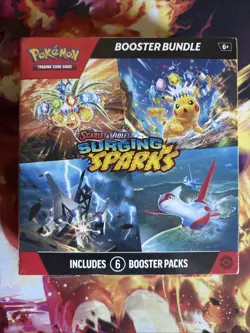 Pokemon TCG: S&V Surging Sparks Factory Sealed Booster Bundle Box - Image 1