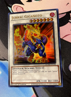 Jurrac Giganoto BLMM-EN148 ULTRA RARE - Near Mint 1st Edition YUGIOH - Image 2