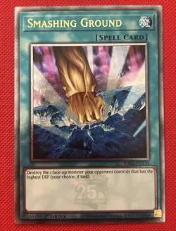 Smashing Ground - RA03-EN135 - Quarter Century Rare - 1st Edition - YuGiOh - Image 1